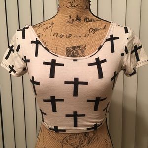 Cross Crop Top